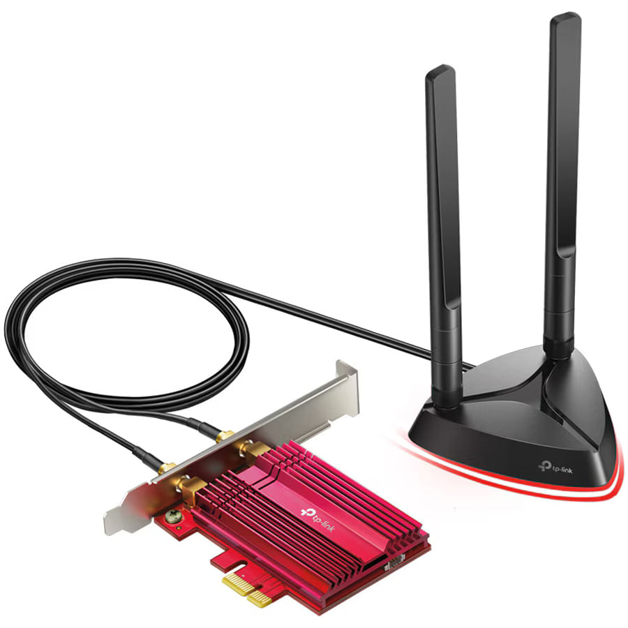 Placa de retea wireless TP-Link Archer TX3000E, WiFi 6, Dual-Band, antena externa