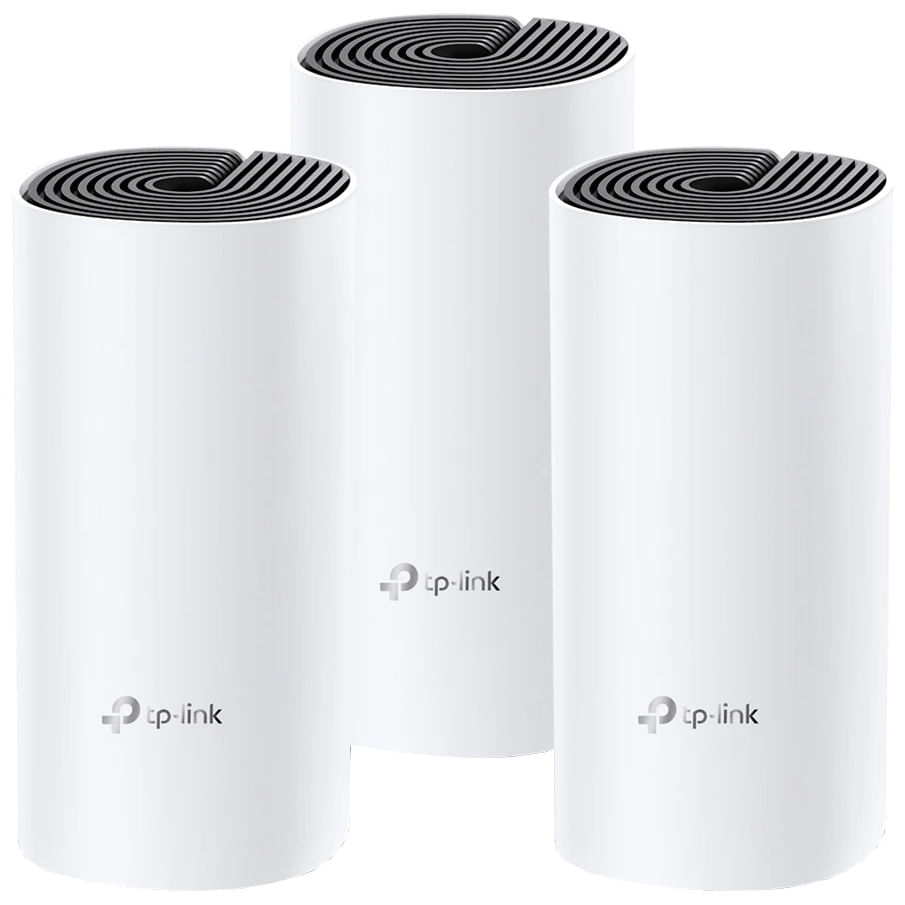 Sistem Wi-Fi Mesh TP-Link Deco M4 (3-pack) AC1200 Gigabit cu acoperire completa pentru casa