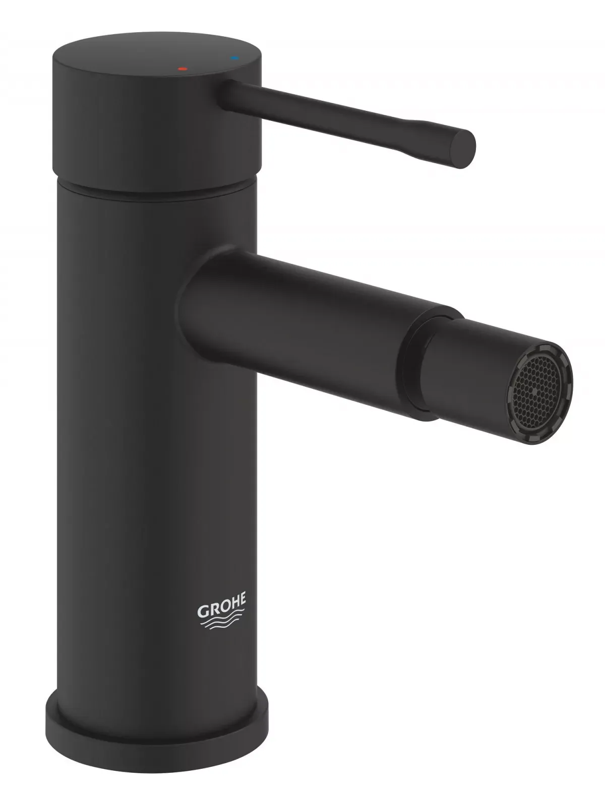 Baterie bideu Grohe Essence, 3/8'', M, aerator, fara ventil, mat, negru, 24395KF1 — imaginea 2