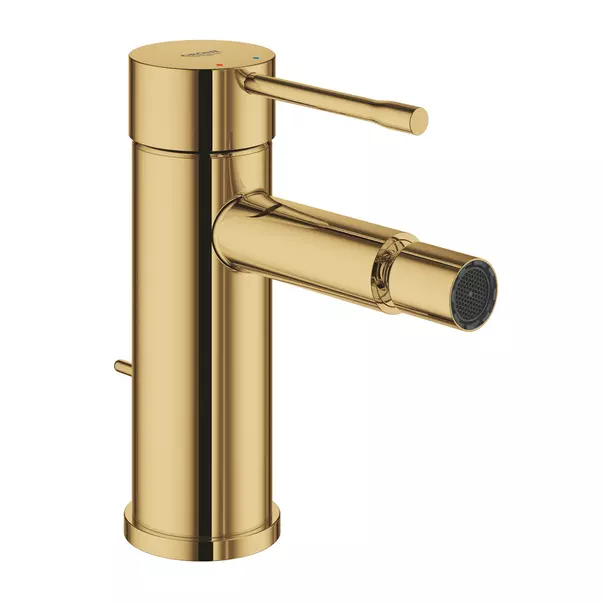 Baterie bideu Grohe Essence monocomanda auriu lucios Cool Sunrise — imaginea 2