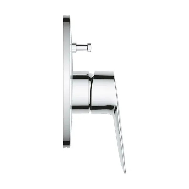 Baterie cada - dus incastrata Grohe BauEdge New crom monocomanda — imaginea 5