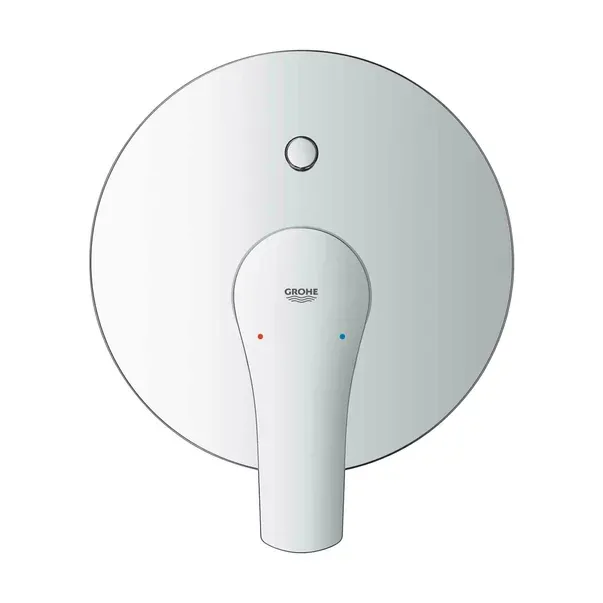 Baterie cada - dus incastrata Grohe Eurosmart New cu corp incastrat crom — imaginea 4