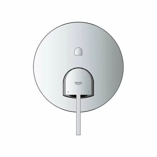 Baterie cada si dus Grohe Plus incastrata — imaginea 3