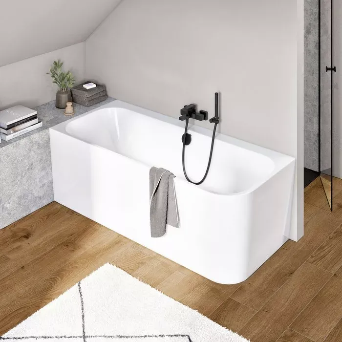 Baterie cada Villeroy and Boch Architectura, aparenta, mat, negru, TVT125001000K5 — imaginea 7