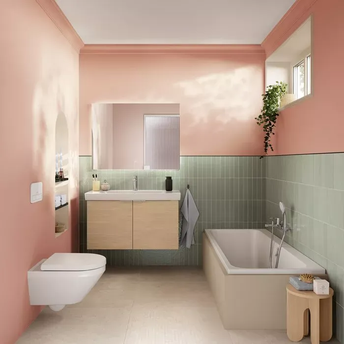 Baterie cada Villeroy and Boch Architectura, aparenta, crom, TVT10300200061 — imaginea 4