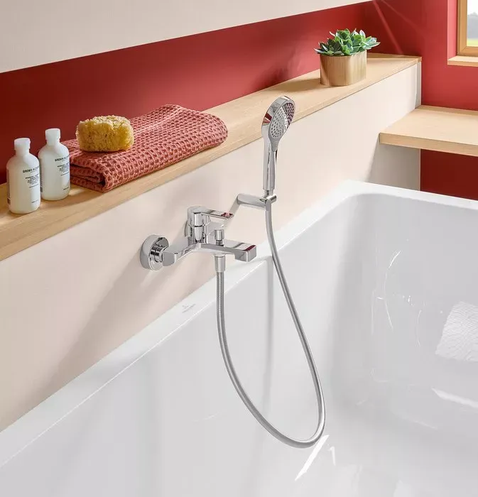Baterie cada Villeroy and Boch Architectura, aparenta, crom, TVT10300200061 — imaginea 7