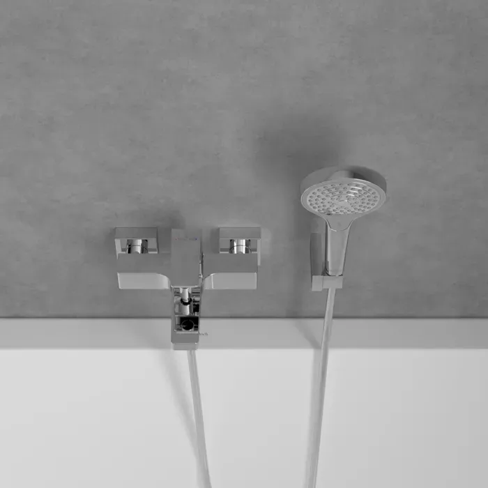 Baterie cada Villeroy and Boch Architectura, aparenta, crom, TVT12500100061 — imaginea 2