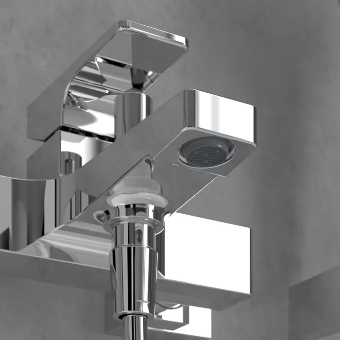 Baterie cada Villeroy and Boch Architectura, aparenta, crom, TVT12500100061 — imaginea 3