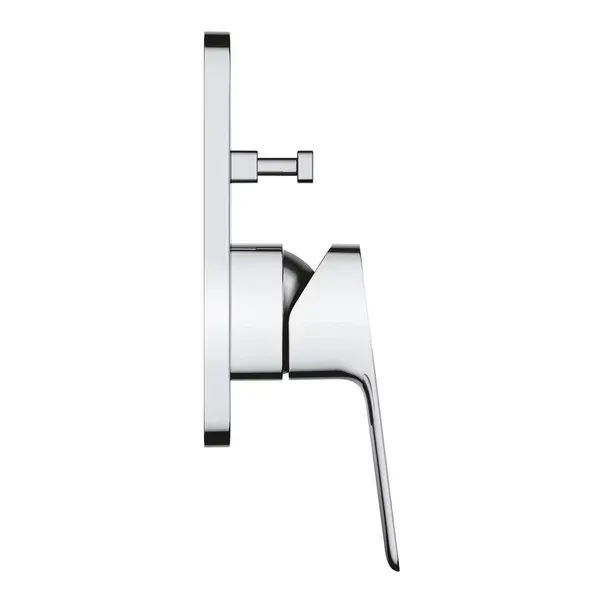 Baterie cada-dus incastrata Grohe Cubeo crom lucios fara corp ingropat — imaginea 6