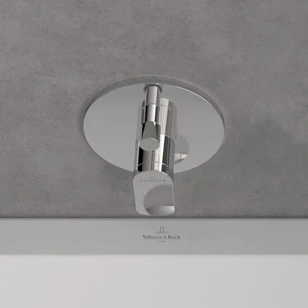 Baterie cada-dus incastrata Villeroy&Boch O.novo crom lucios fara corp ingropat — imaginea 3