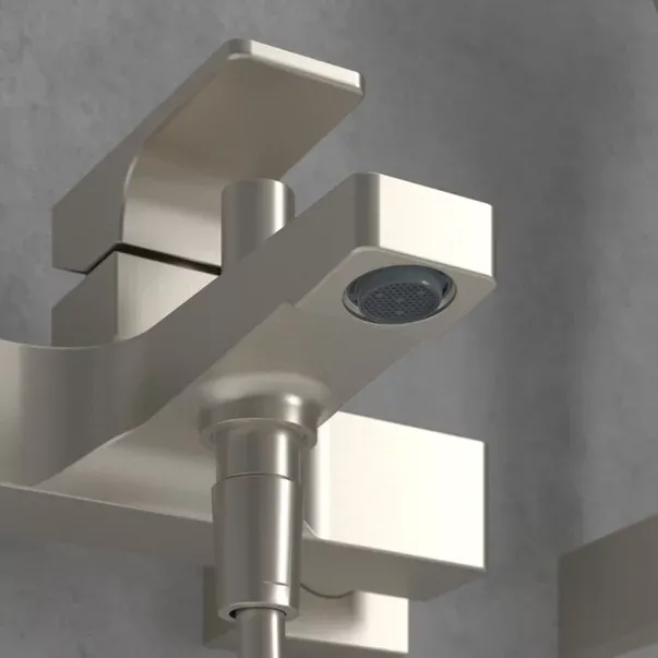 Baterie cada-dus Villeroy&Boch Architectura Square monocomanda nichel periat — imaginea 8