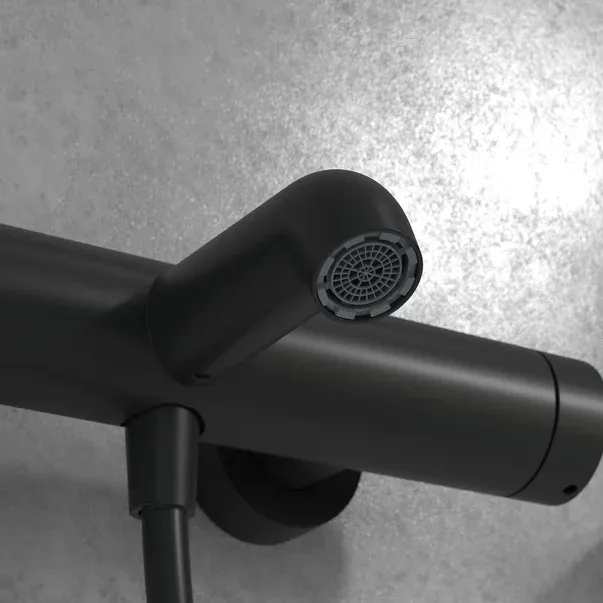 Baterie cada-dus Villeroy&Boch Skyla monocomanda negru mat — imaginea 8