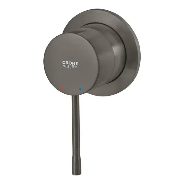 Baterie dus incastrata Grohe Essence antracit periat Hard Graphite cu corp ingropat — imaginea 4
