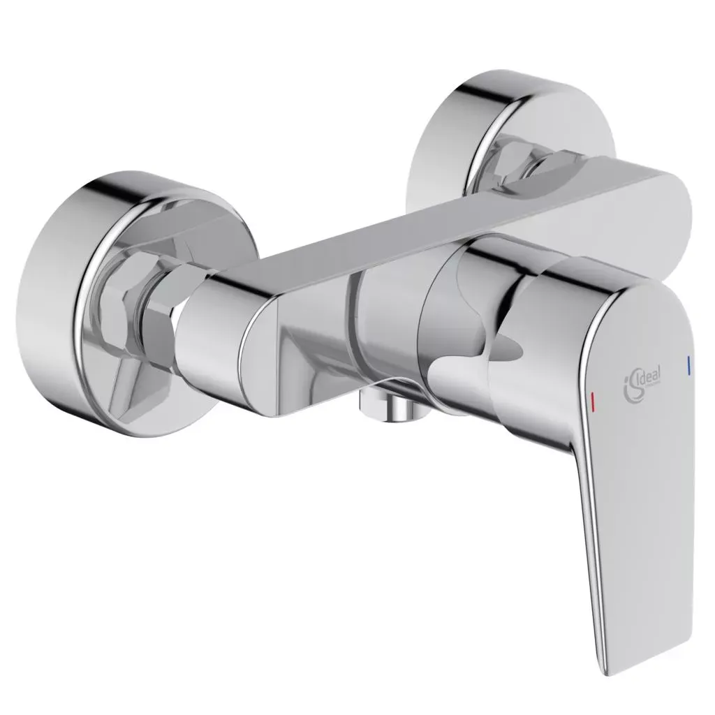 Baterie dus Ideal Standard Tesi A6581, 1/2'', aparenta, monocomanda, cartus ceramic, limitator, crom — imaginea 2
