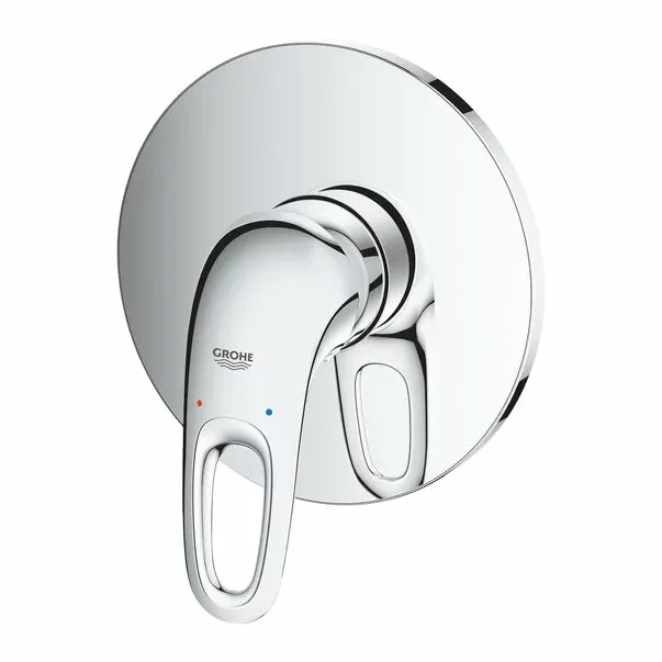 Baterie dus incastrata Grohe Eurostyle crom lucios — imaginea 4