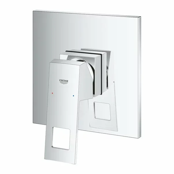 Baterie dus incastrata Grohe Eurocube crom lucios — imaginea 2
