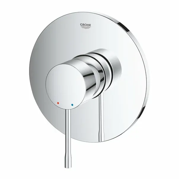 Baterie dus incastrata Grohe Essence crom lucios — imaginea 3
