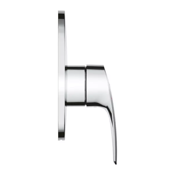 Baterie dus incastrata Grohe Eurosmart crom lucios cu corp ingropat — imaginea 4
