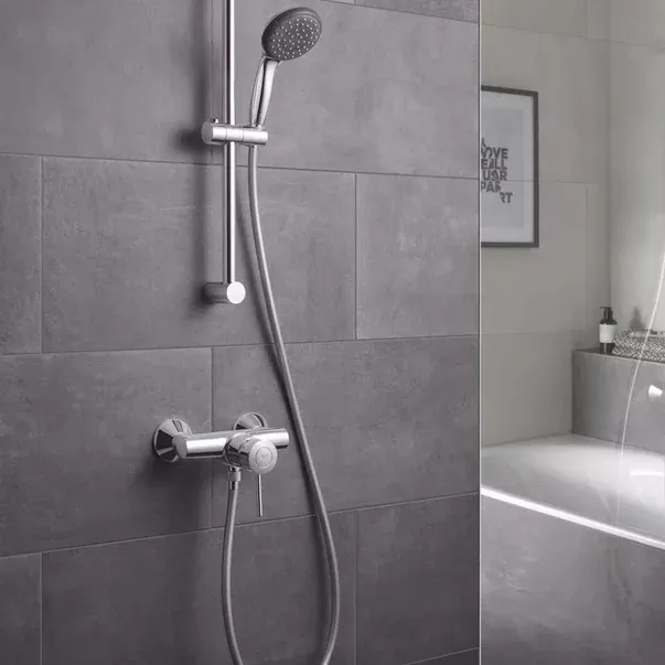 Baterie dus monocomanda Grohe Start Classic finisaj crom lucios — imaginea 4