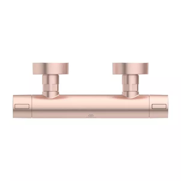 Baterie dus termostatata Ideal Standard Alu+ rose mat din aluminiu — imaginea 3