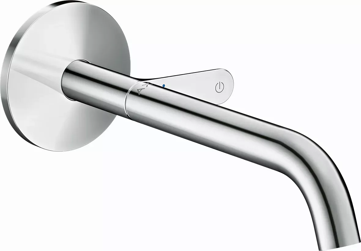 Baterie lavoar Axor One, pe perete, L, 229 mm, necesita valva, crom, 48112000 — imaginea 3