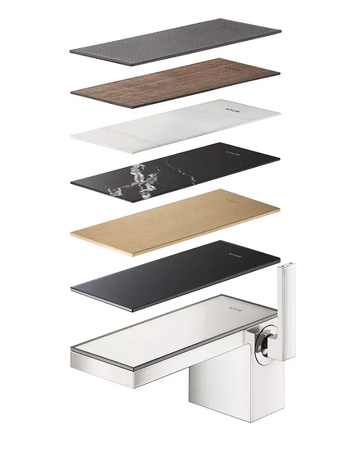 Baterie lavoar Axor MyEdition, S, 93 mm, necesita ornament, crom, 47012000 — imaginea 3