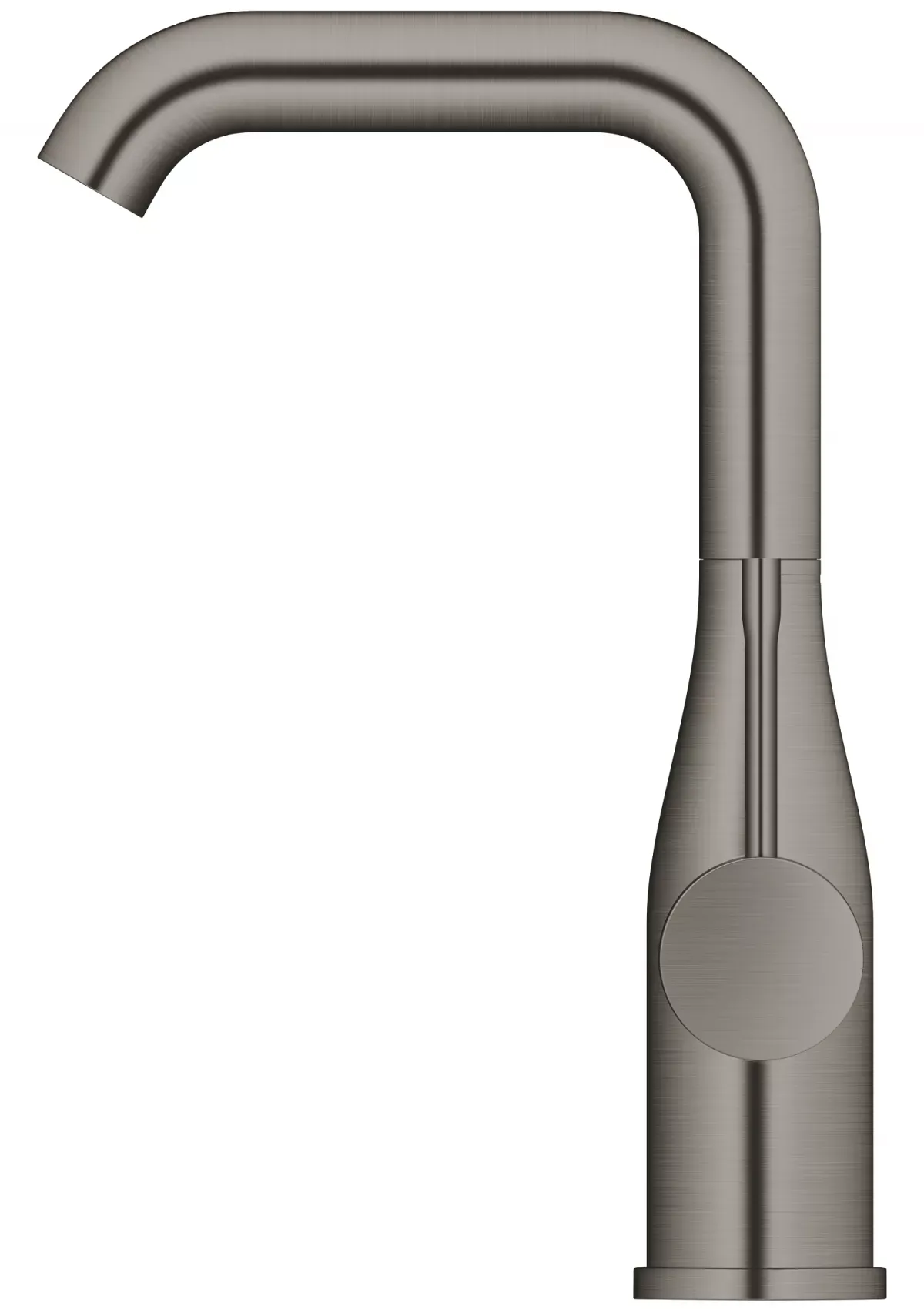 Baterie lavoar Grohe Essence 24174AL1, 3/8'', marimea L, ventil, mat, grafit — imaginea 6