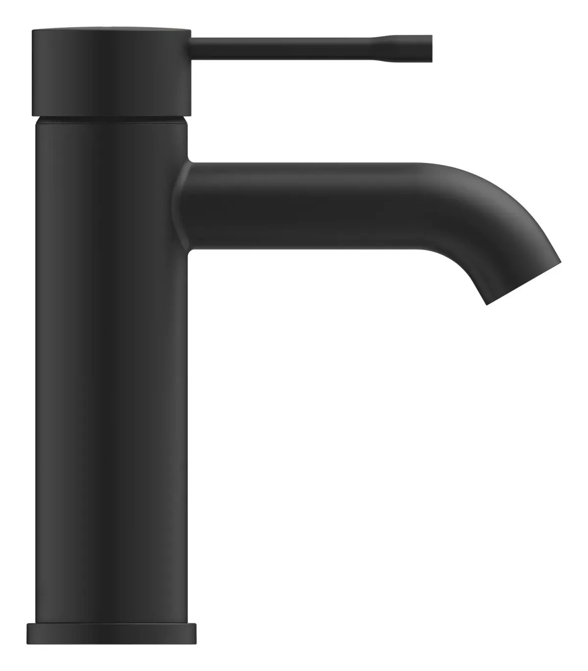 Baterie lavoar Grohe Essence 24172KF1, 3/8'', marimea S, cartus ceramic, monocomanda, fara ventil, mat , negru