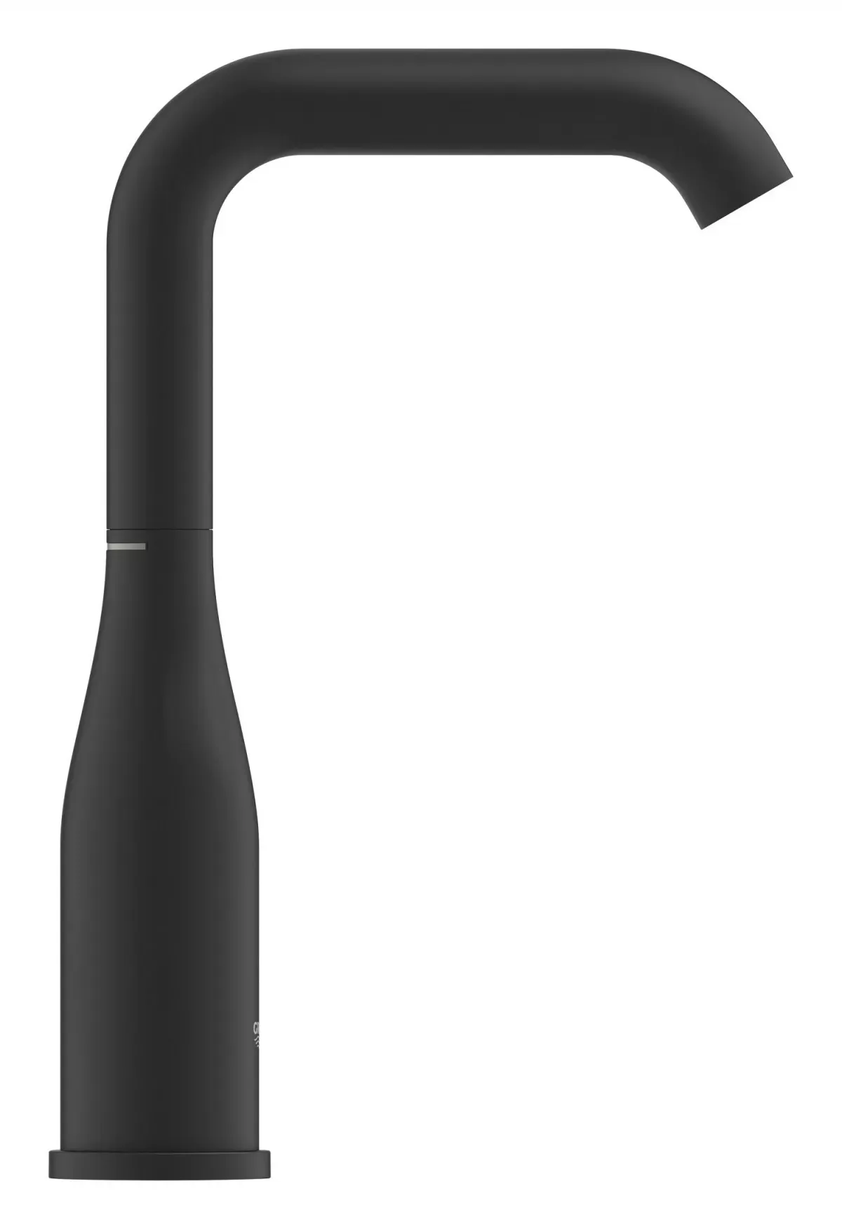 Baterie lavoar Grohe Essence 24177KF1, 3/8'', marimea L, monocomanda, pivotanta, fara ventil, mat, negru — imaginea 6