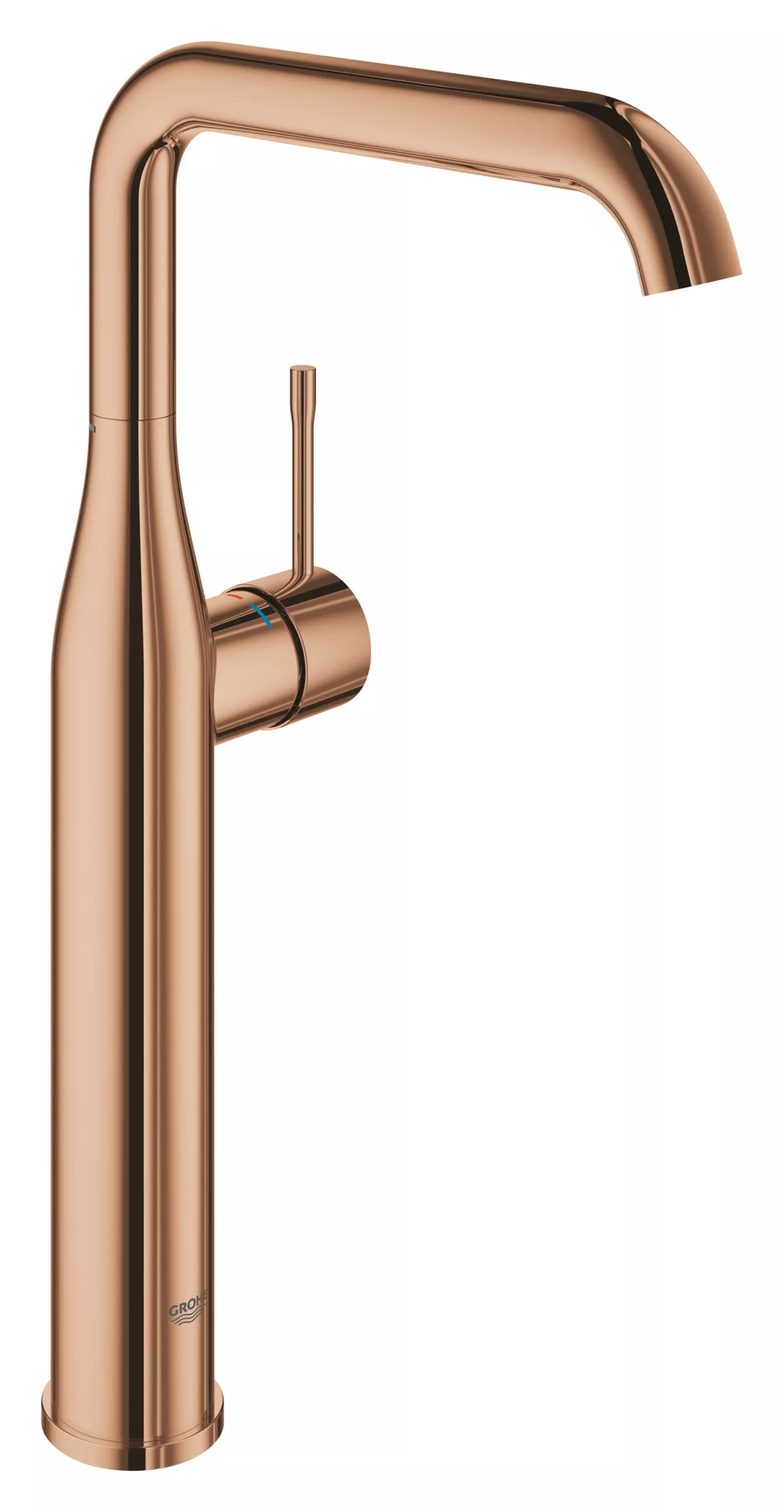 Baterie lavoar Grohe Essence, 3/8'', XL, 364 mm, lucios, cupru, 32901DA1 — imaginea 2