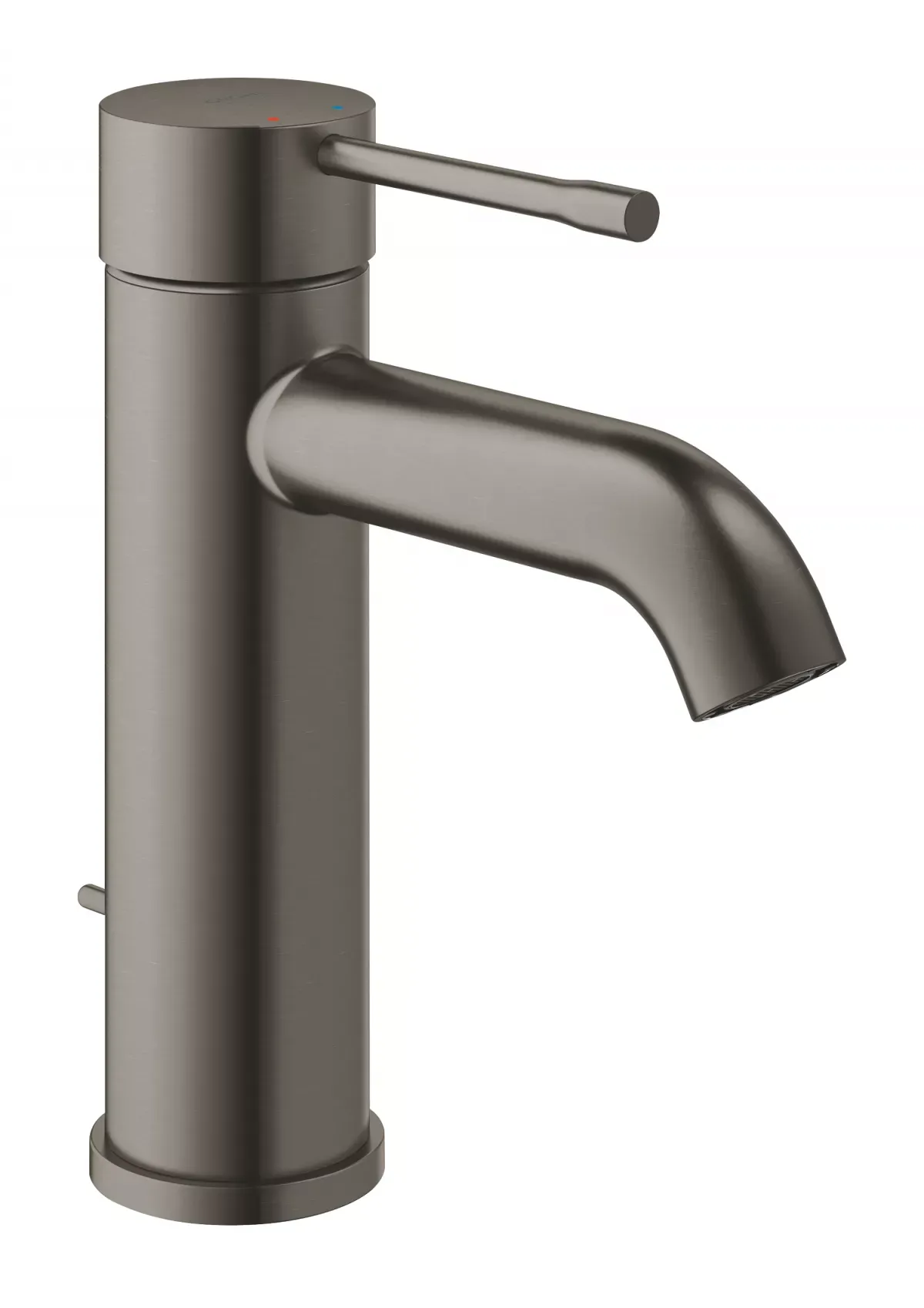 Baterie lavoar Grohe Essence, 3/8'', S, 174 mm, ventil, mat, grafit, 23589AL1 — imaginea 2