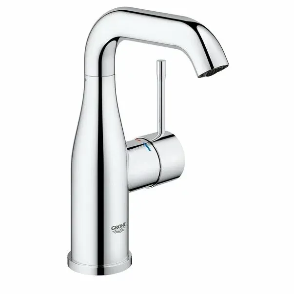Baterie lavoar Grohe Essence New M cu ventil Push-Open crom — imaginea 2