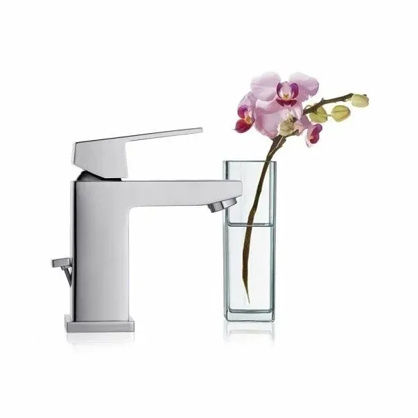 Baterie lavoar Grohe Eurocube M crom lucios — imaginea 2