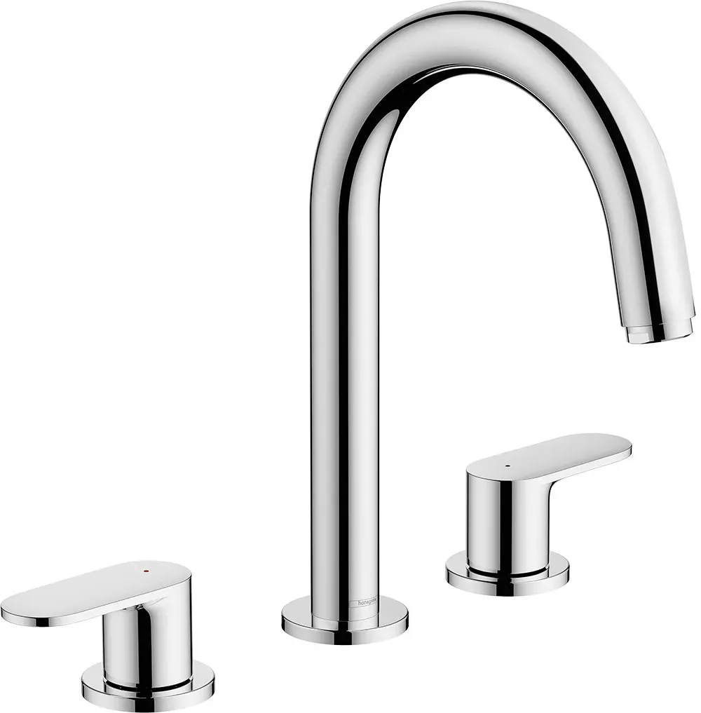 Baterie lavoar Hansgrohe Vernis Blend, L, 266 mm, ventil, crom, 71553000 — imaginea 3