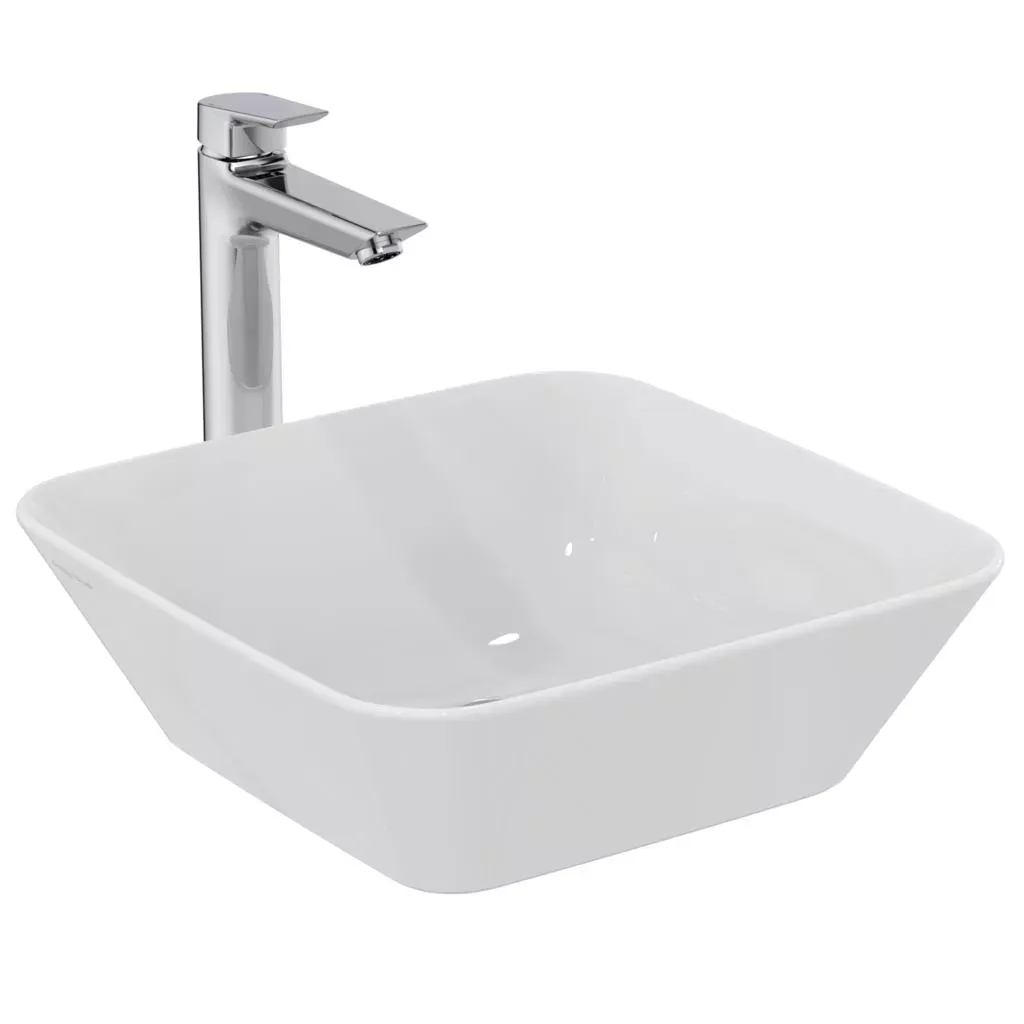 Baterie lavoar Ideal Standard Tesi A6575, 3/8'', marimea XL, monocomanda, cartus ceramic, crom — imaginea 2