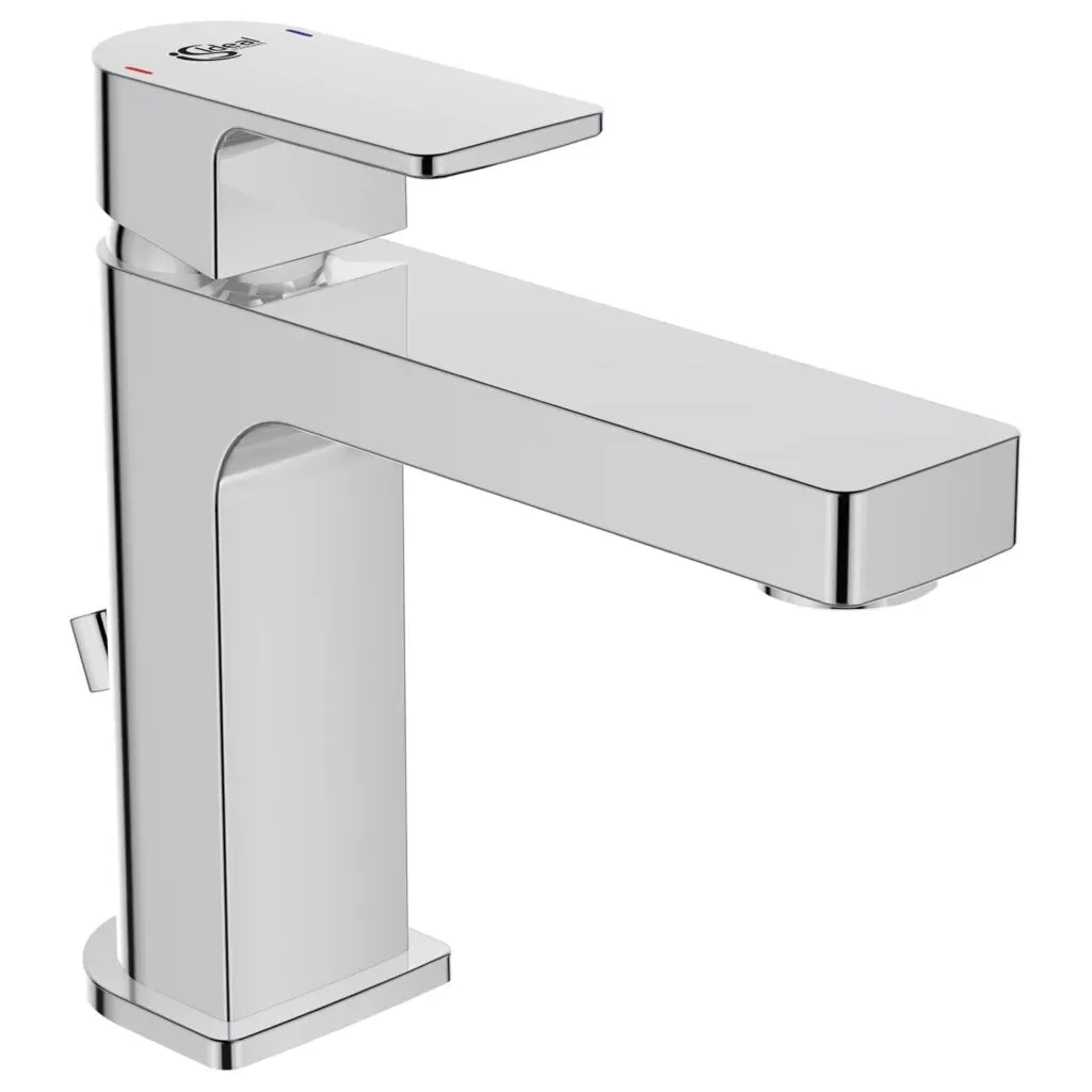 Baterie lavoar Ideal Standard Edge A7101, 3/8'', marimea M, monocomanda, cartus ceramic, pop-up metalic, crom — imaginea 5