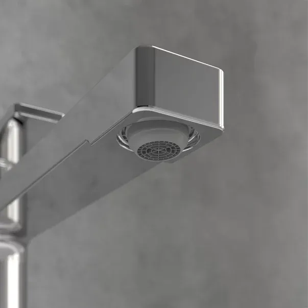 Baterie lavoar inalta Villeroy&Boch Architectura monocomanda crom lucios cu ventil Push-Open — imaginea 9