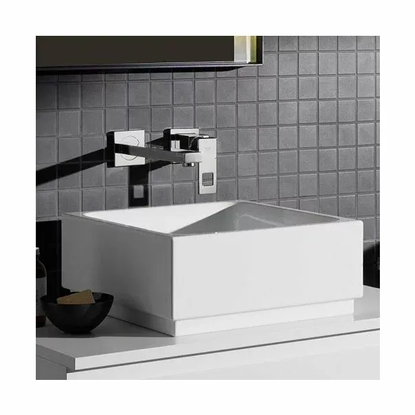 Baterie lavoar incastrata Grohe Eurocube M crom lucios — imaginea 3