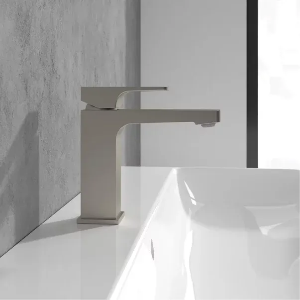 Baterie lavoar Villeroy&Boch Architectura Square nichel periat — imaginea 2