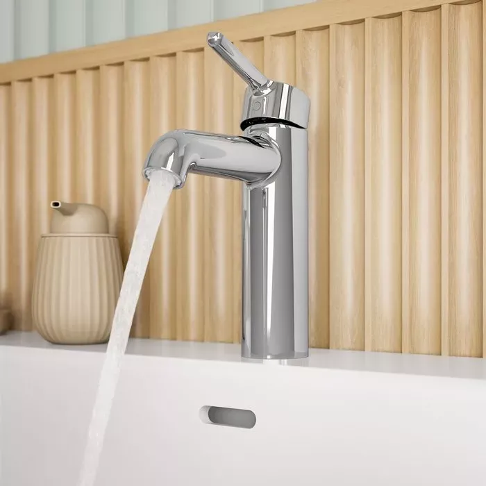 Baterie lavoar Villeroy and Boch Skyla, M, 194 mm, crom, TVW11600400061 — imaginea 2