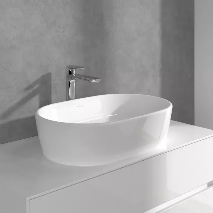 Baterie lavoar Villeroy and Boch O.Novo, XL, 295 mm, ventil, crom, TVW10410511061 — imaginea 2