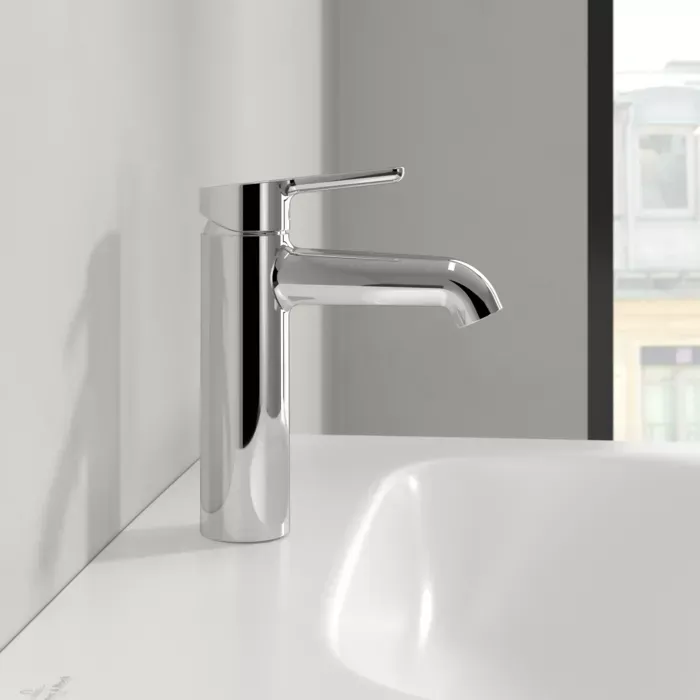 Baterie lavoar Villeroy and Boch Skyla, M, 194 mm, crom, TVW11600400061 — imaginea 13