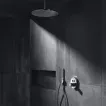 Unitate comanda Axor ShowerSelect, 2 iesiri, termostat, necesita valva, crom, 36723000 — imaginea 2
