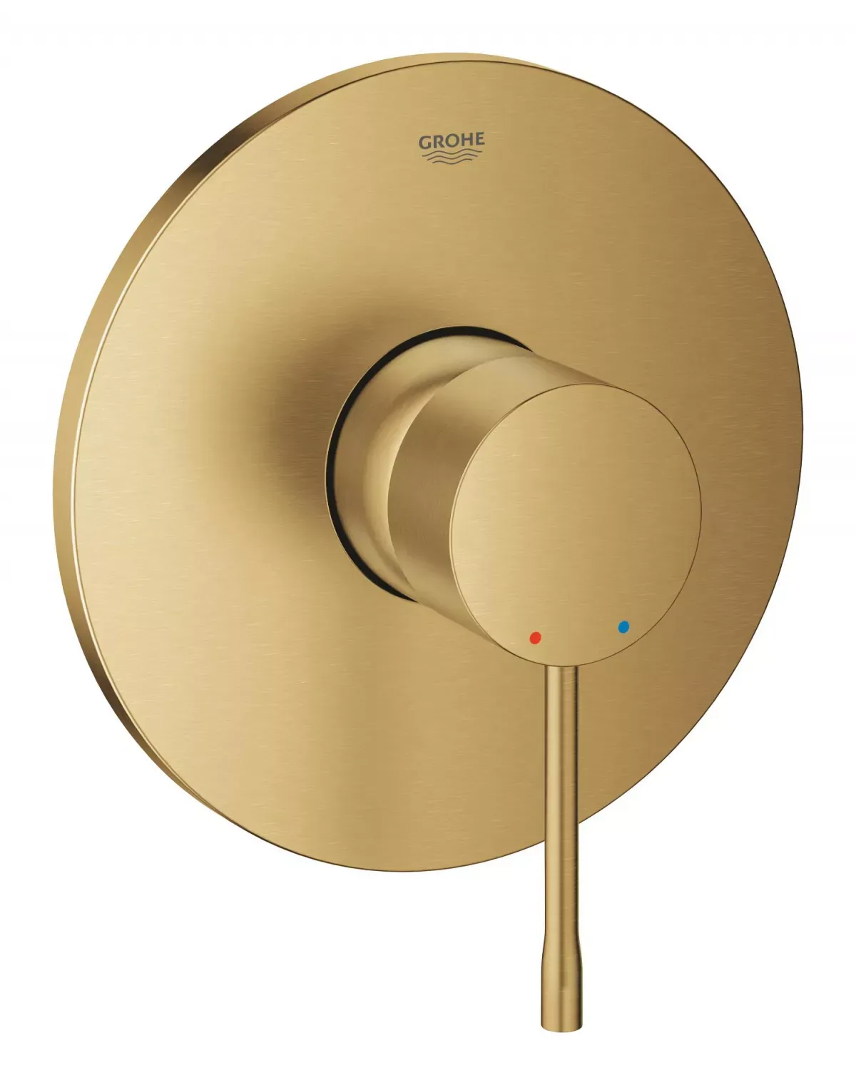 Unitate comanda Grohe Essence 24057GN1, 1/2'', 1 iesire, necesita valva, mat, auriu — imaginea 2