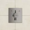 Unitate comanda Hansgrohe DuoTurn E, 2 iesiri, necesita valva, crom, 75417000 — imaginea 4