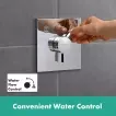 Unitate comanda Hansgrohe DuoTurn E, 2 iesiri, necesita valva, crom, 75417000 — imaginea 12