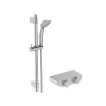 Baterie dus Ideal Standard CeraPlus, aparenta, termostat, coloana dus, crom, A7607AA — imaginea 3