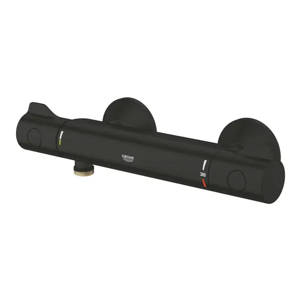Baterie dus termostatata negru mat Grohe Grohtherm 800 — imaginea 4
