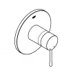 Unitate comanda Grohe Essence, 1 functie, necesita valva, mat, negru, 24168KF1 — imaginea 5