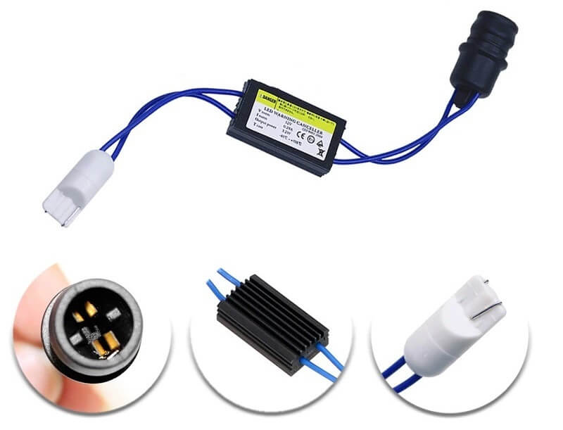 Set de 2 bucati anulator eroare bec pozitie W5W soft 3.2 W